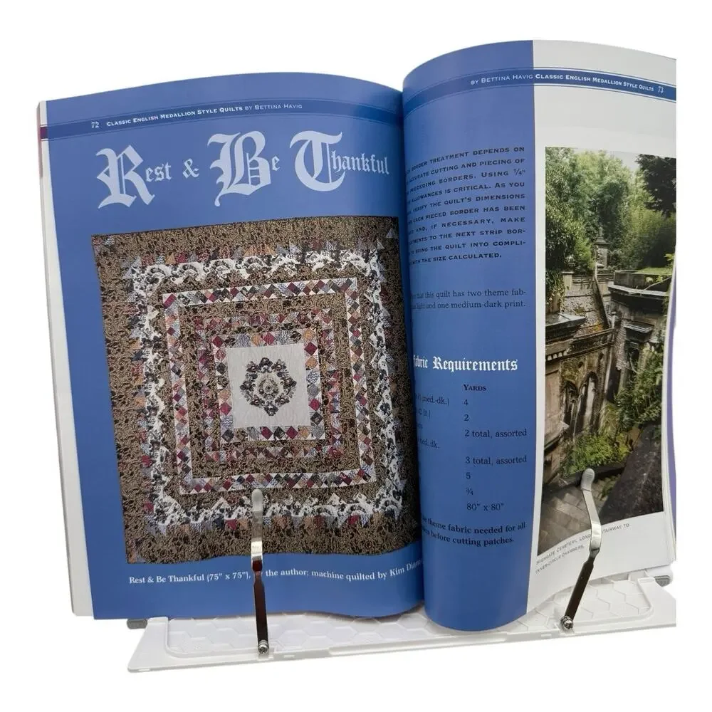 Classic English Medallion Style Quilts‎ by Bettina Havig Signed